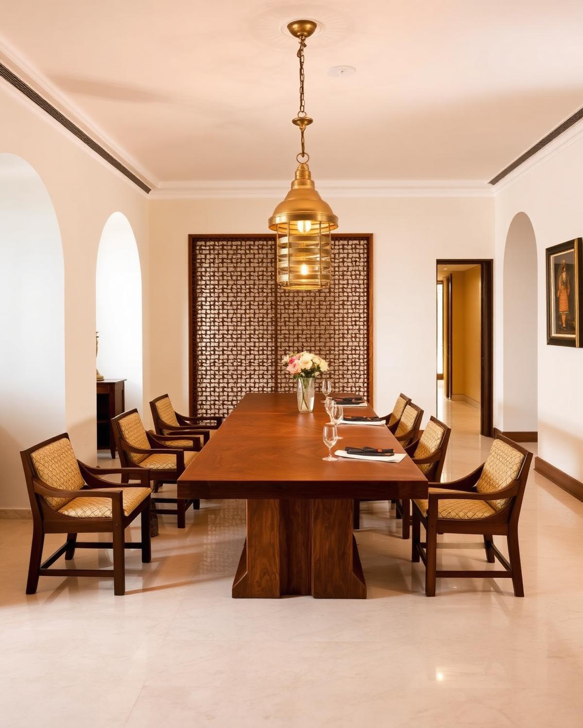 Teak dining hall